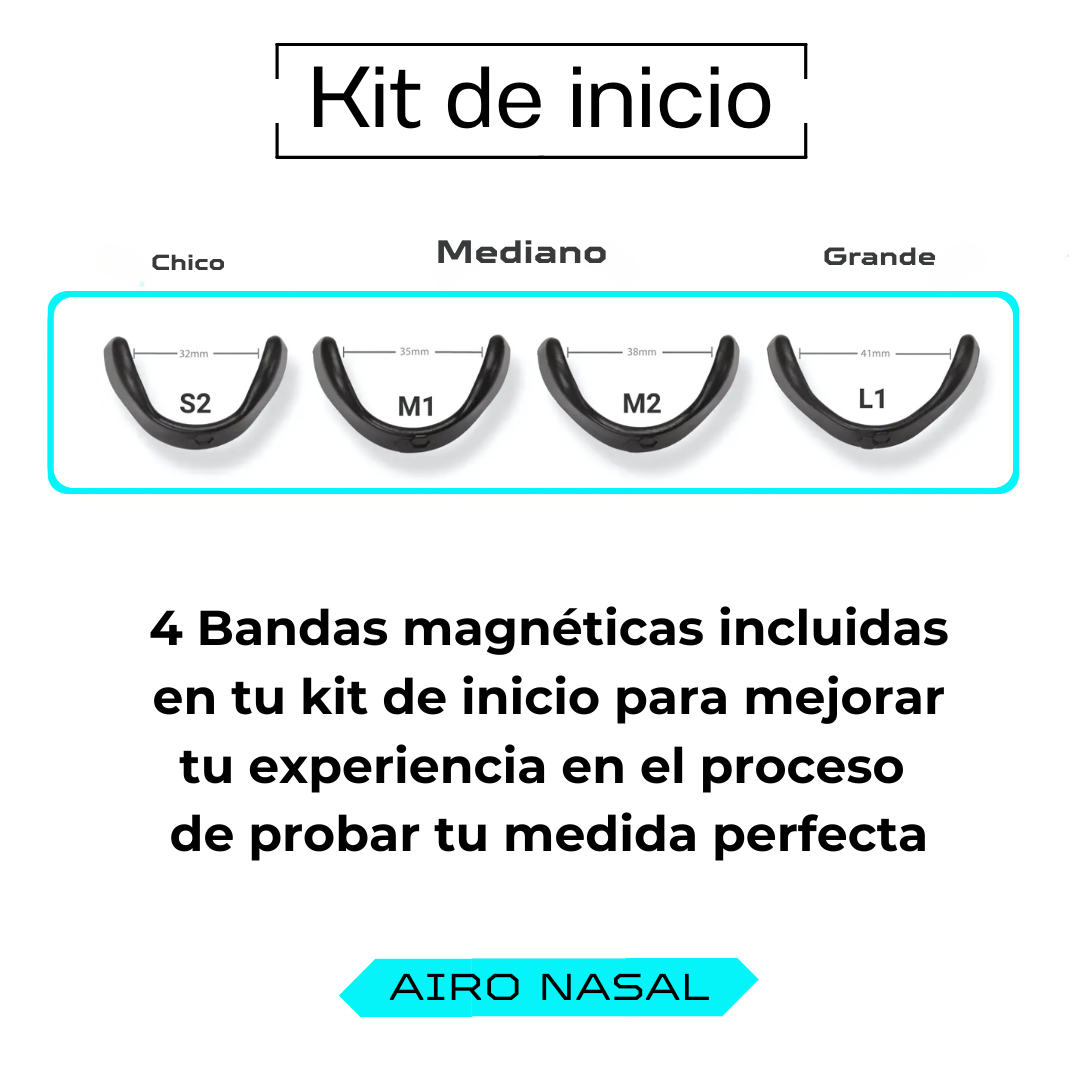Kit inicial - Airo nasal
