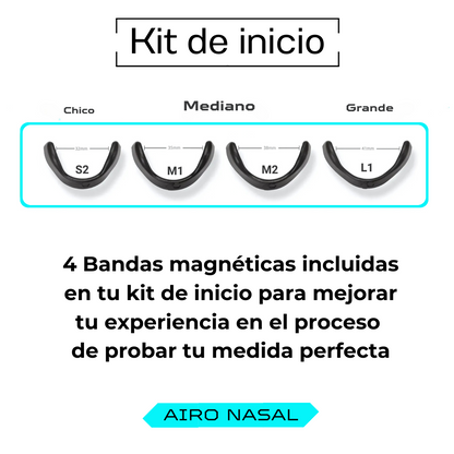 Kit inicial - Airo nasal